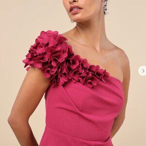 Lulus Magenta Pink Jumpsuit - NWT